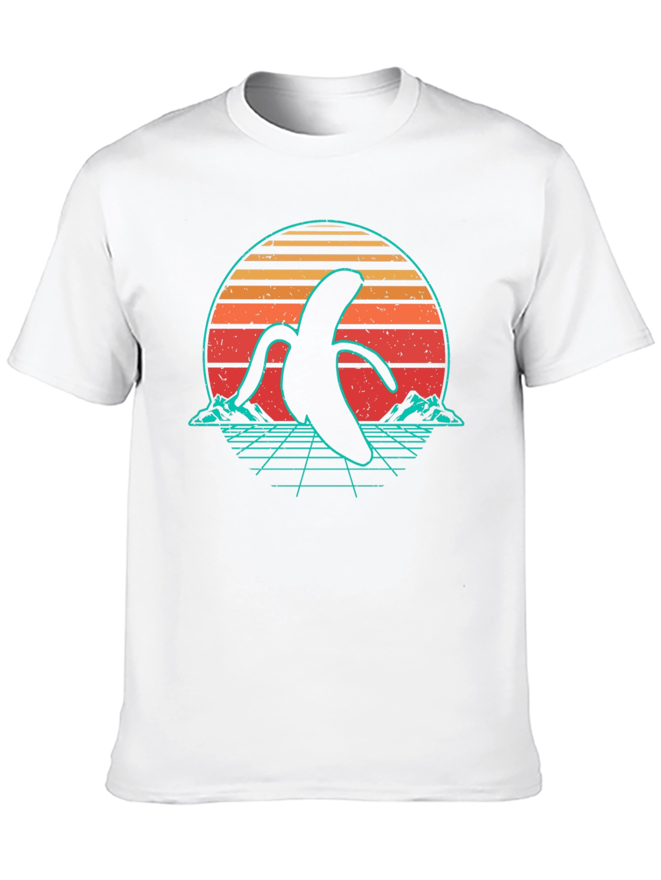 Retro Banana Graphic T-Shirt