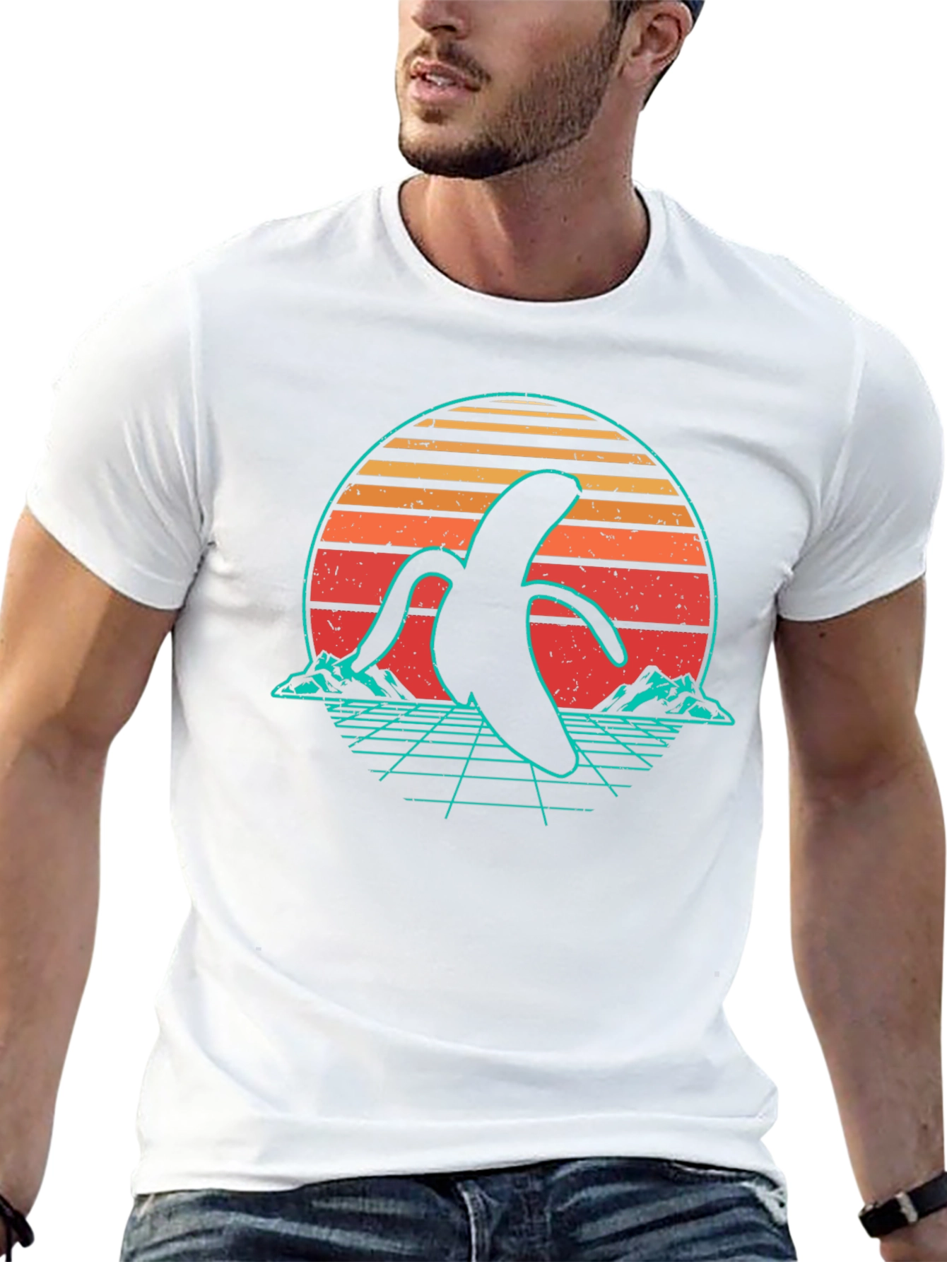 Retro Banana Graphic T-Shirt