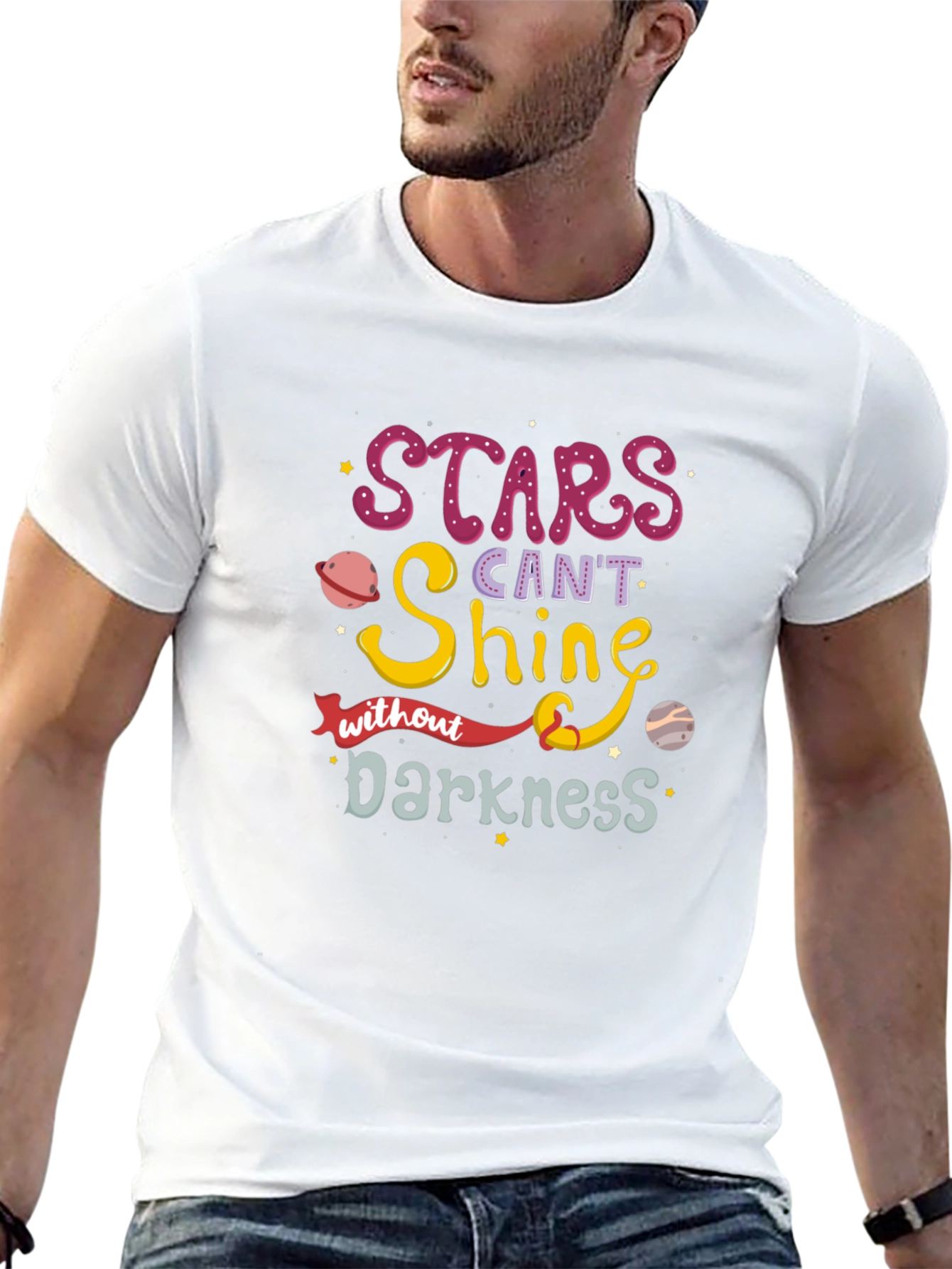 Stars Cant Shine Graphic Tee