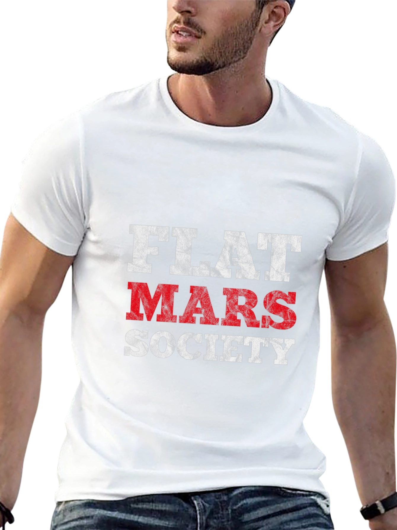 Flat Mars Society Graphic Tee