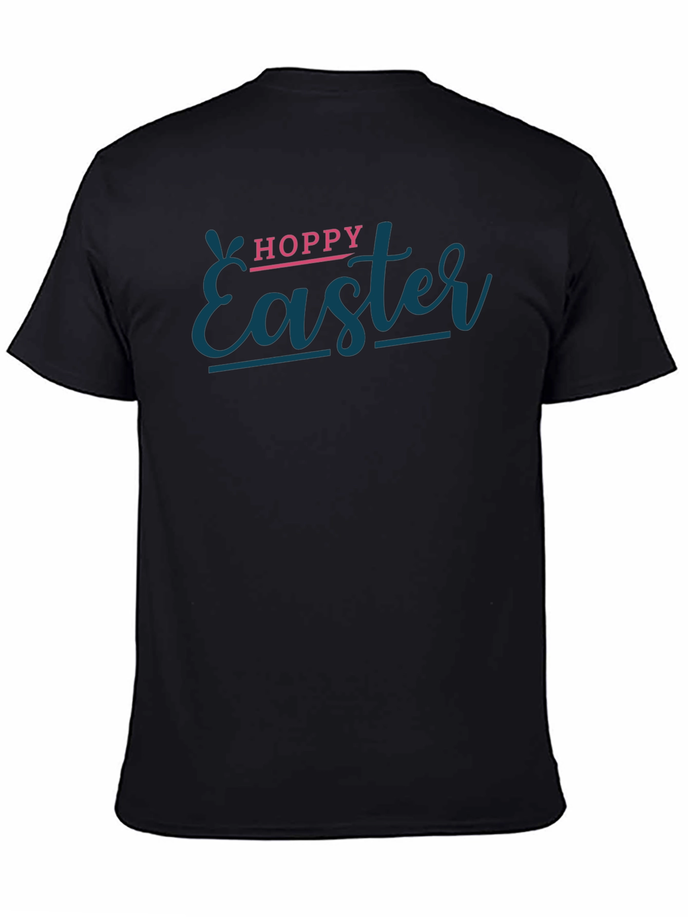 Hoppy Easter Black T-Shirt