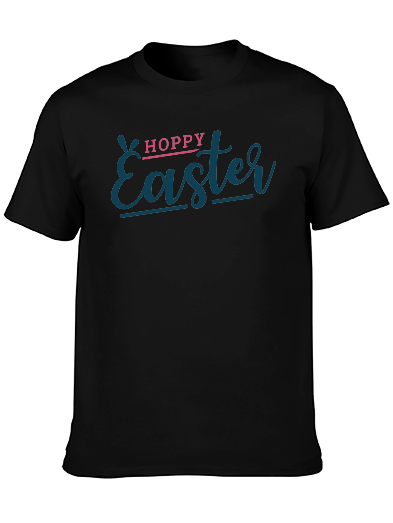 Hoppy Easter Black T-Shirt