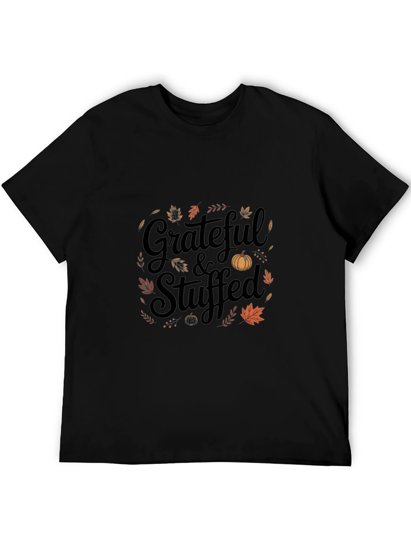Grateful & Stuffed Thanksgiving T-Shirt