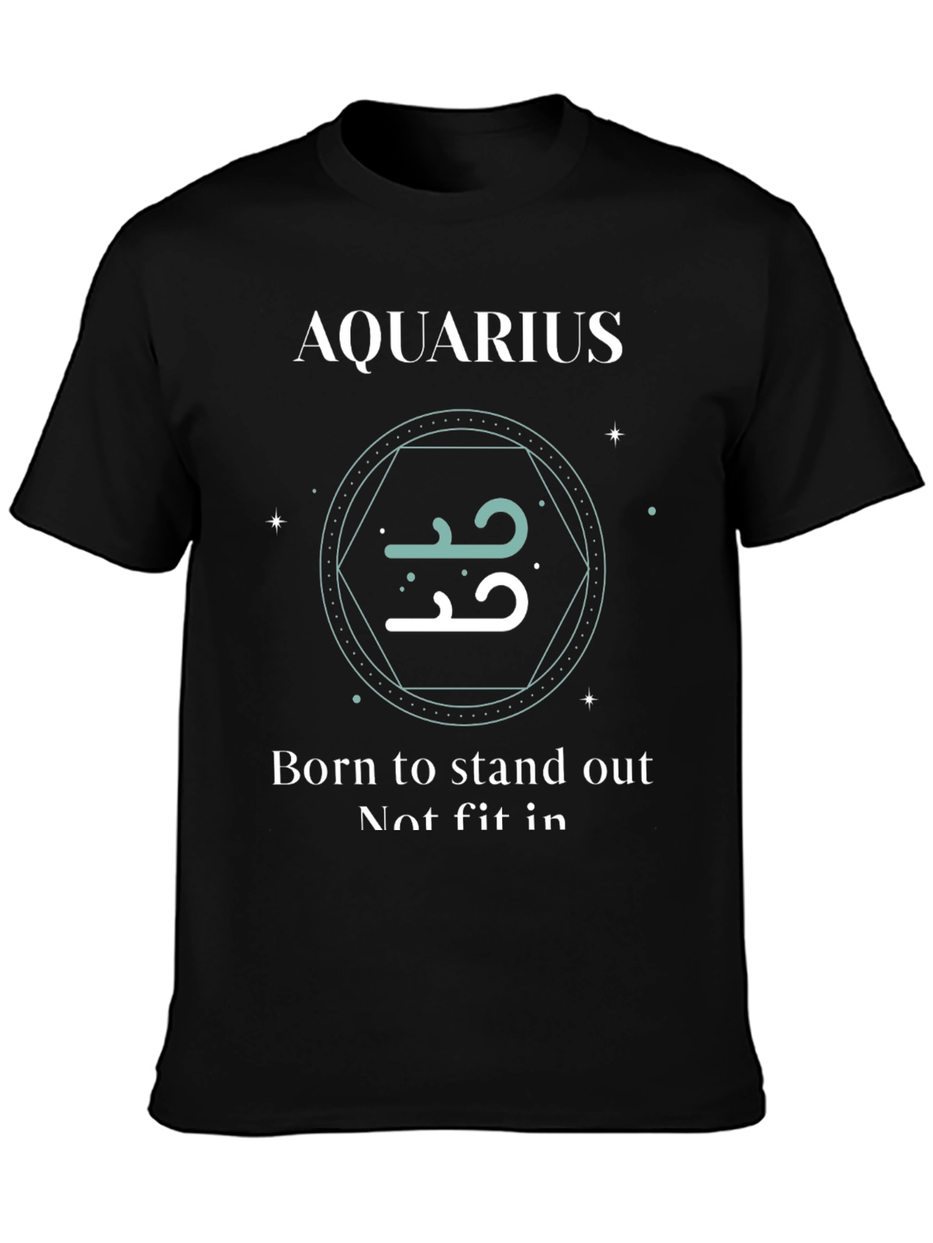 Aquarius Zodiac Sign T-Shirt - Stand Out Style
