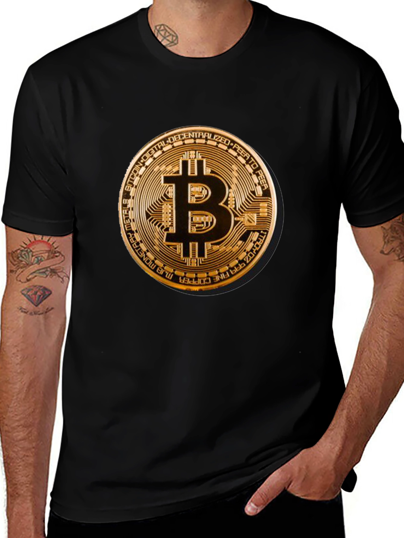 Bitcoin Graphic Tee - Crypto Currency T-Shirt