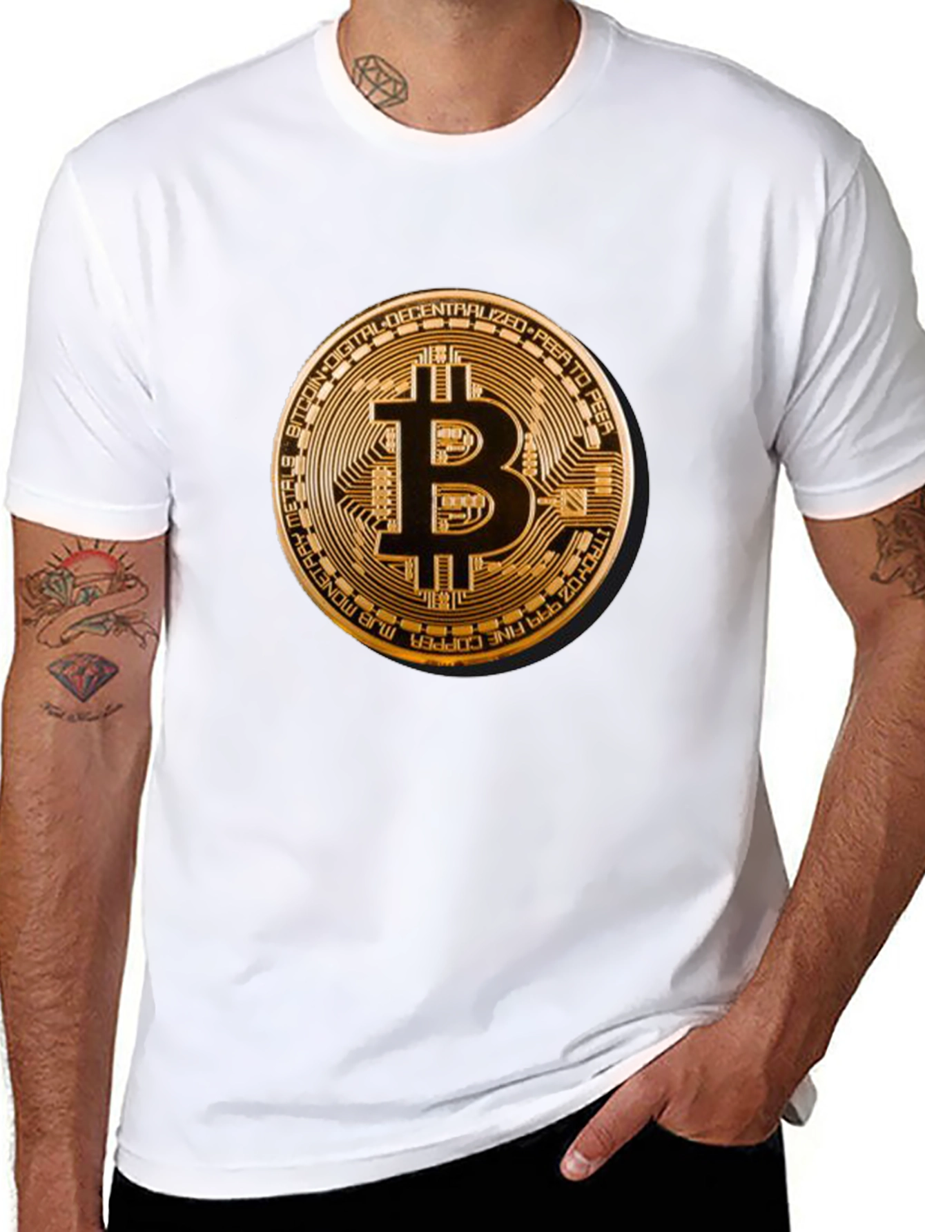 Bitcoin Graphic Tee - Crypto Currency T-Shirt
