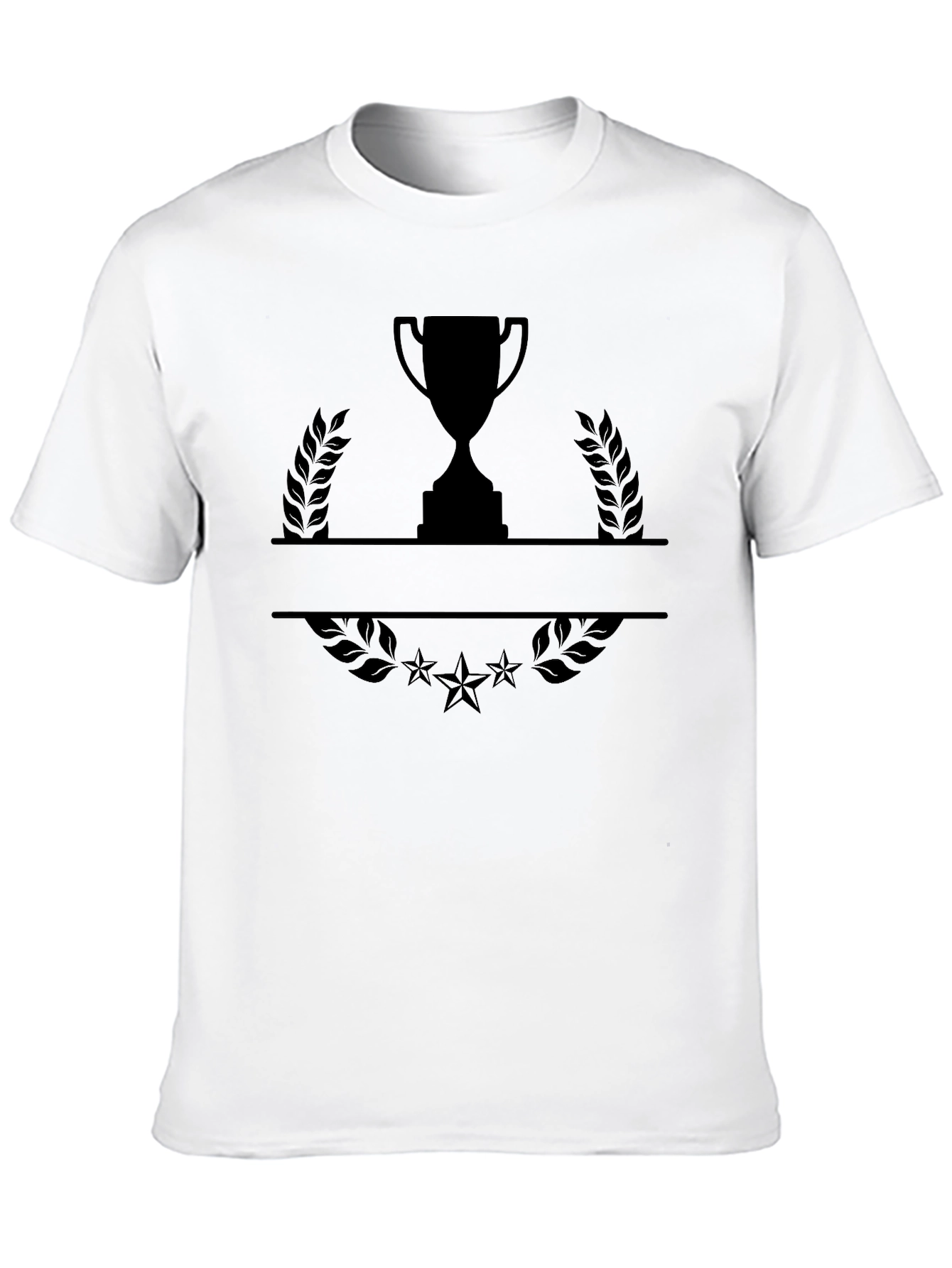 Trophy Graphic Tee - Mens Black T-Shirt