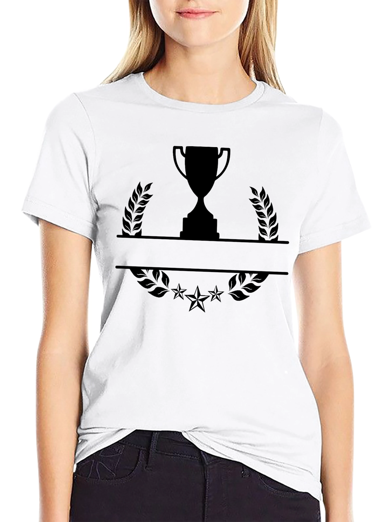 Trophy Graphic Tee - Mens Black T-Shirt