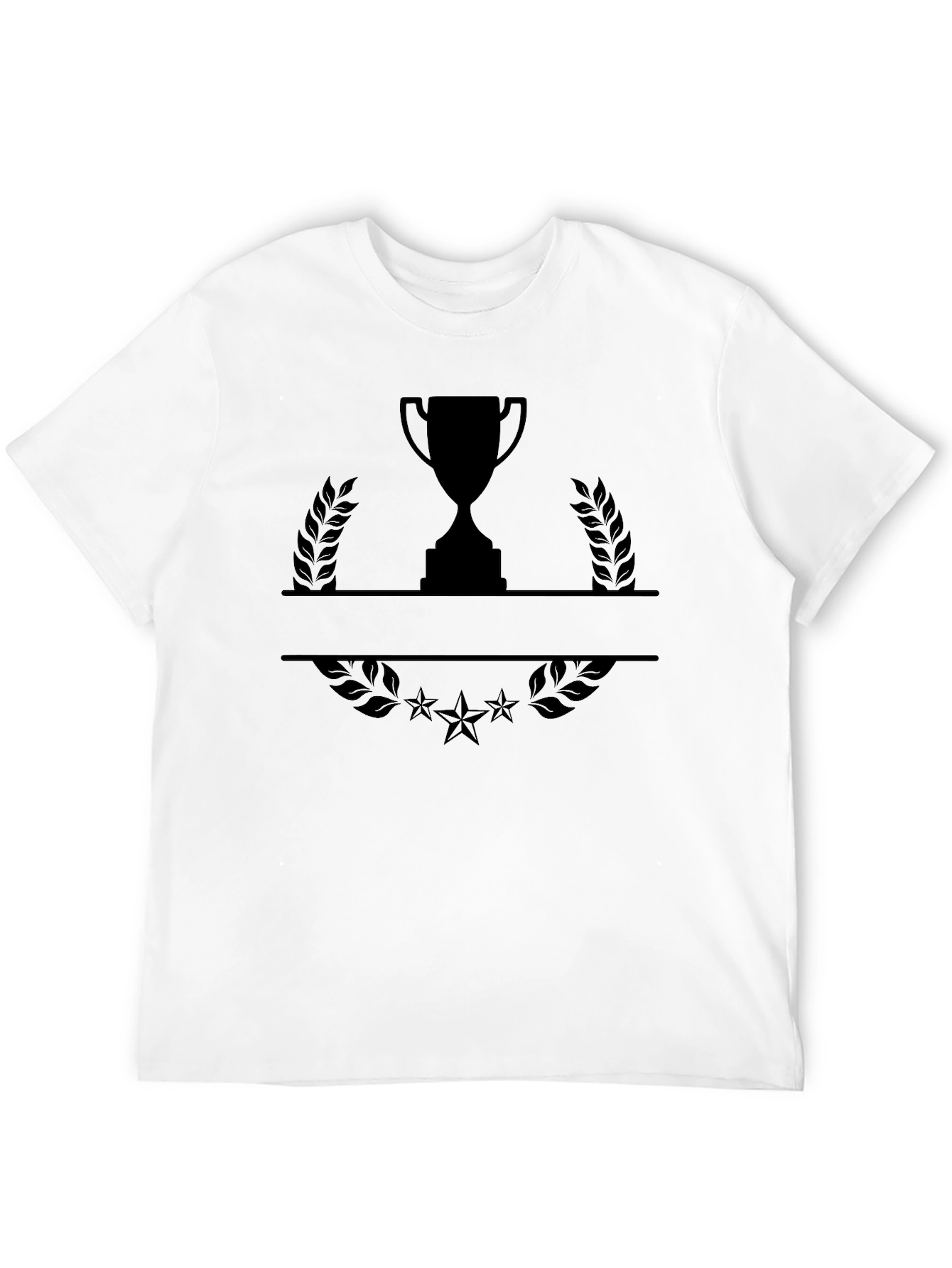 Trophy Graphic Tee - Mens Black T-Shirt