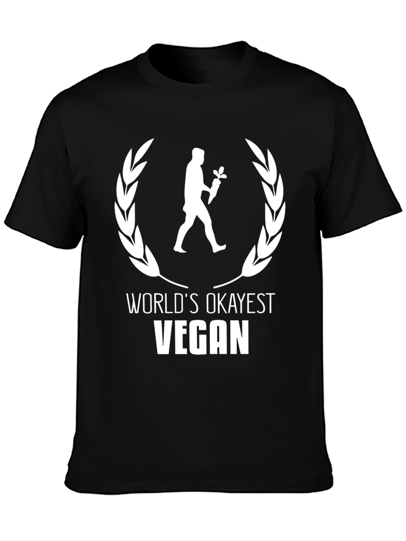 Worlds Okayest Vegan T-Shirt - Unisex