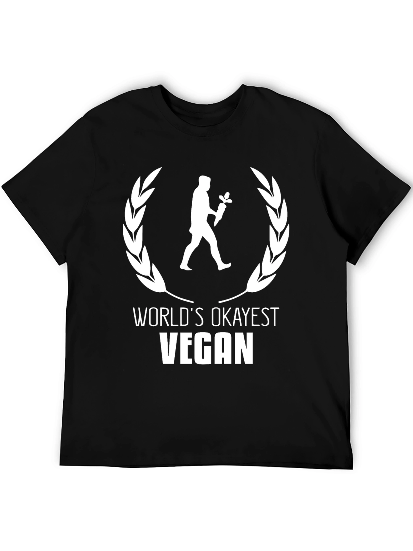Worlds Okayest Vegan T-Shirt - Unisex