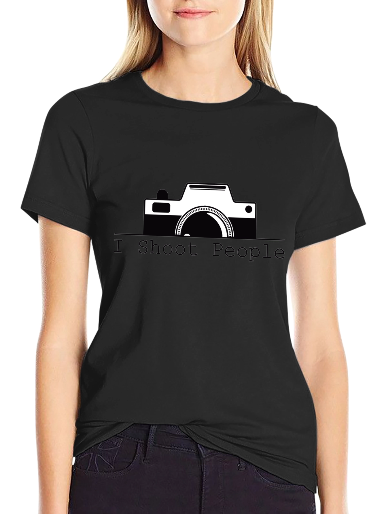I Shoot People Graphic Tee - Photographer T-Shirt