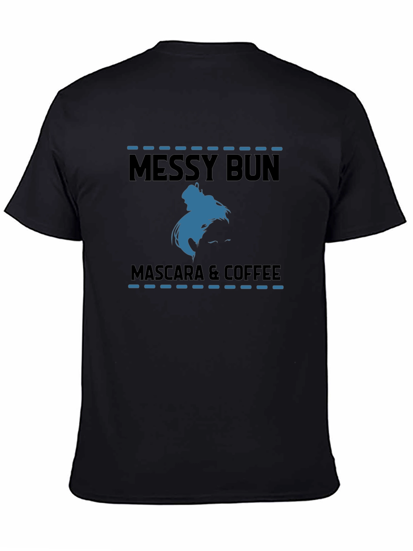 Messy Bun Mascara & Coffee T-Shirt