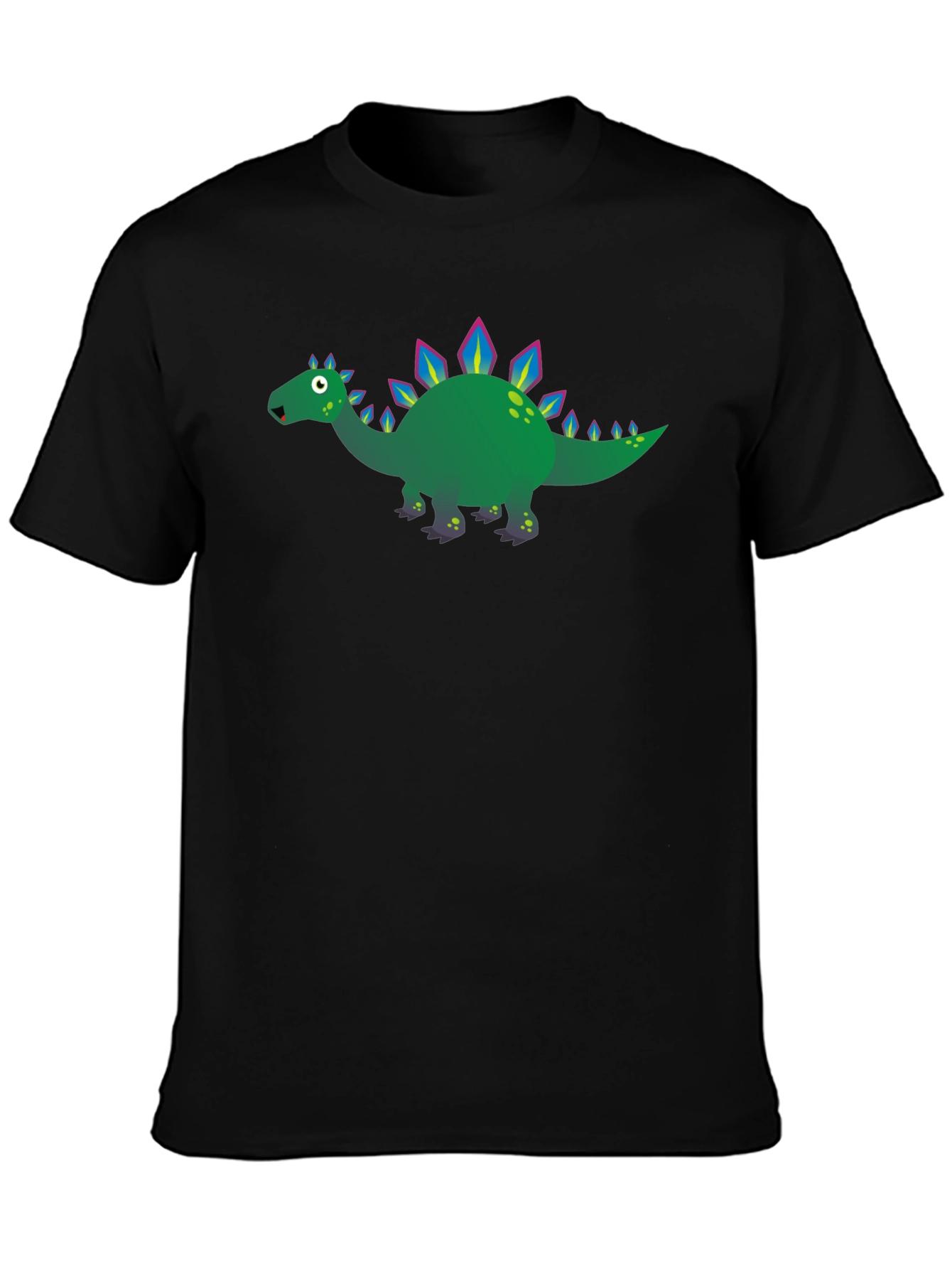 Dinosaur Graphic Black T-Shirt