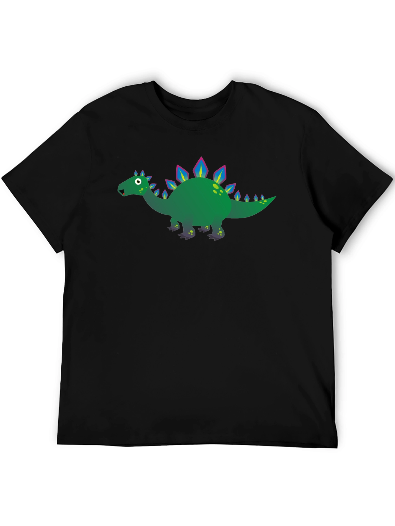 Dinosaur Graphic Black T-Shirt