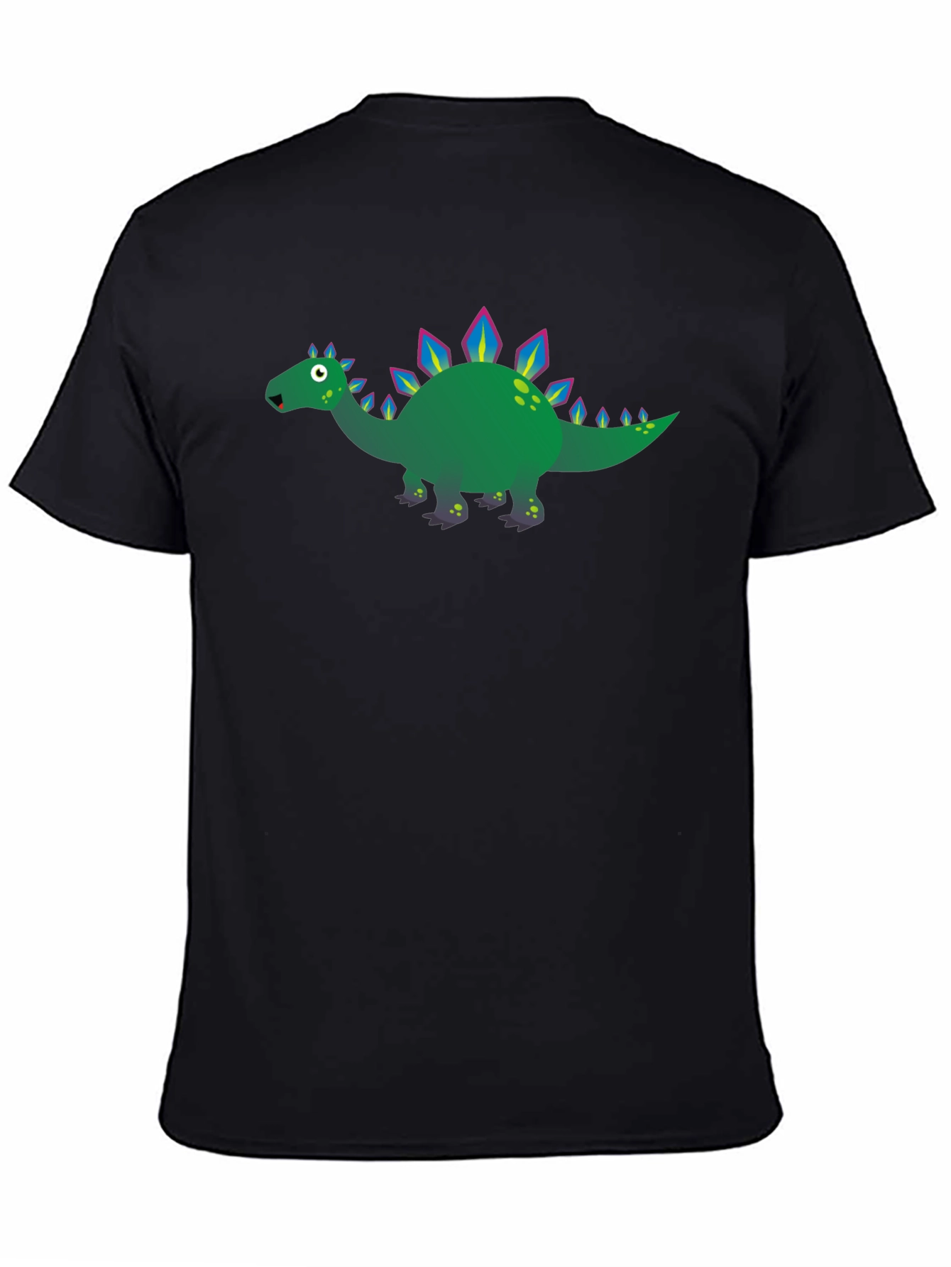 Dinosaur Graphic Black T-Shirt