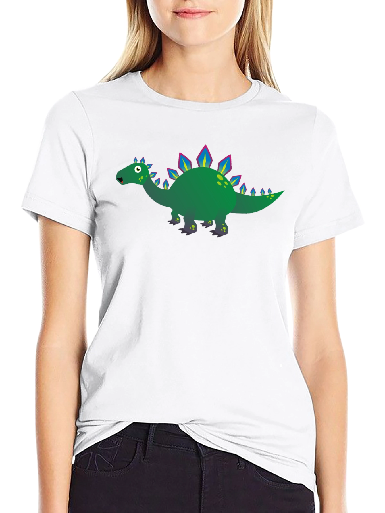 Dinosaur Graphic Black T-Shirt