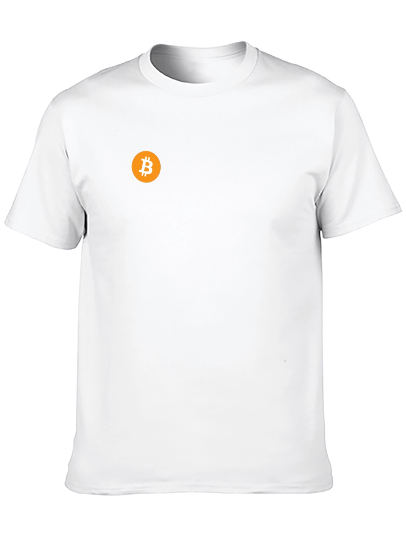 Bitcoin Logo Black T-Shirt - Crypto Fashion