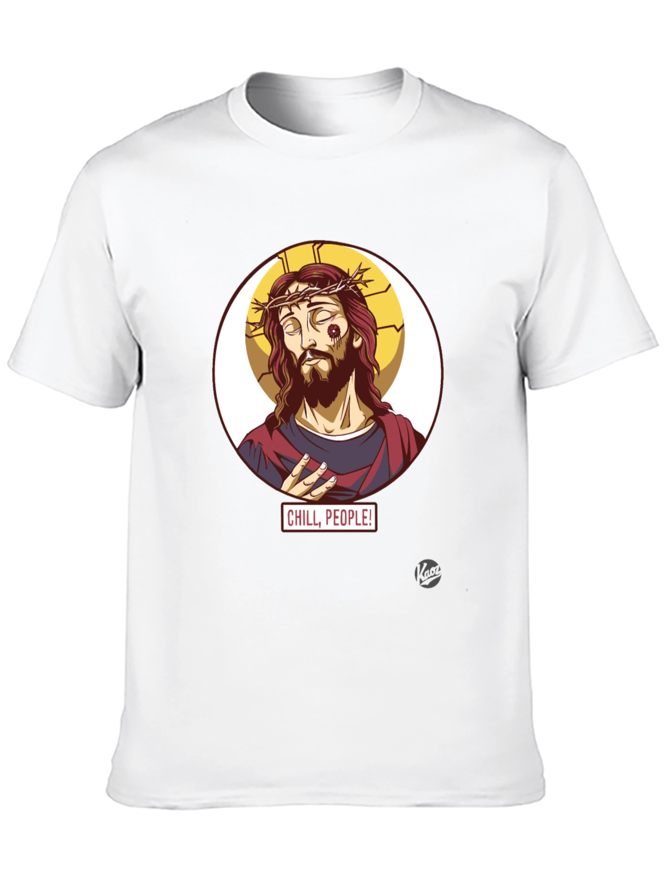 Chill People! Jesus T-Shirt - Cool Graphic Tee