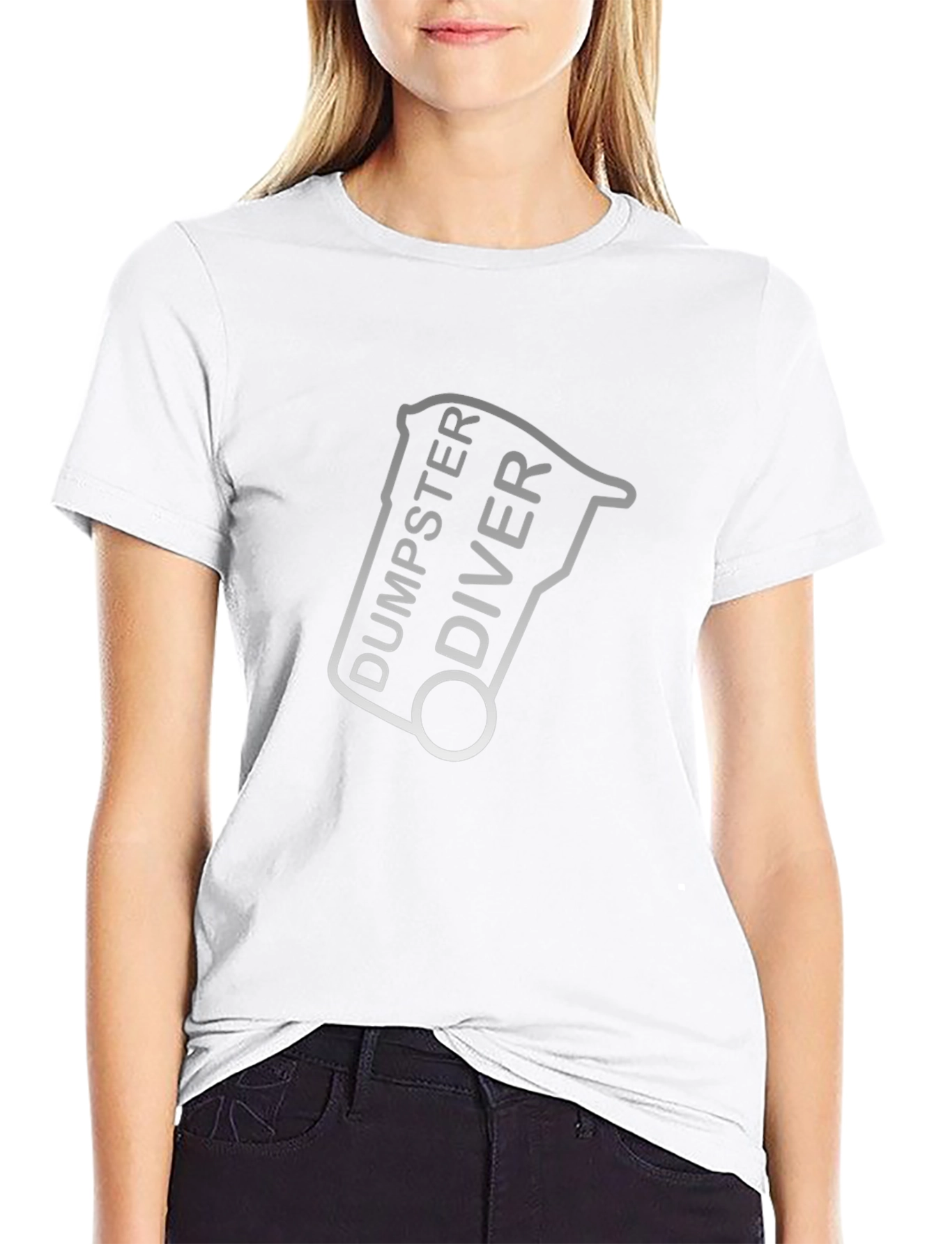 Dumpster Diver Graphic Tee - Novelty Humor T-Shirt