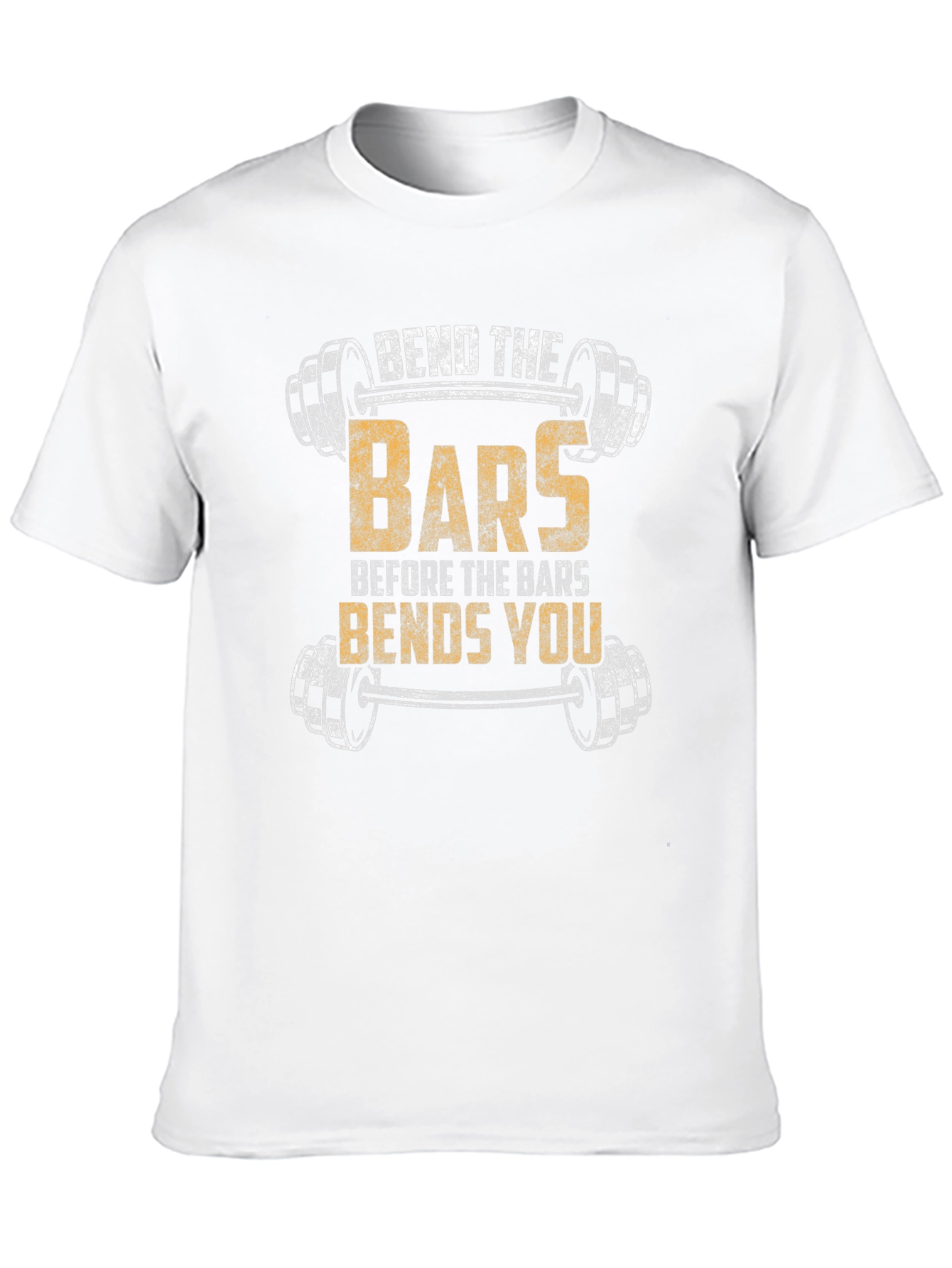Bend The Bars Gym T-Shirt - Weightlifting Motivation