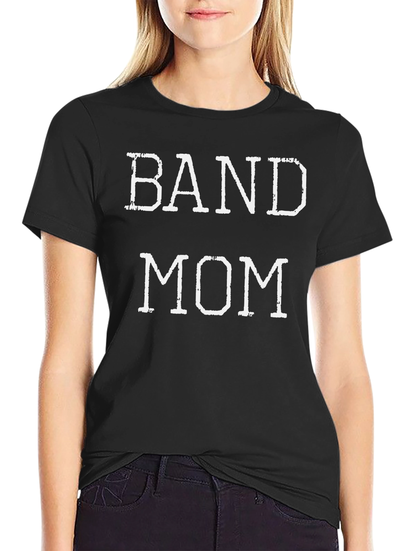 Band Mom T-Shirt - Classic Black Tee