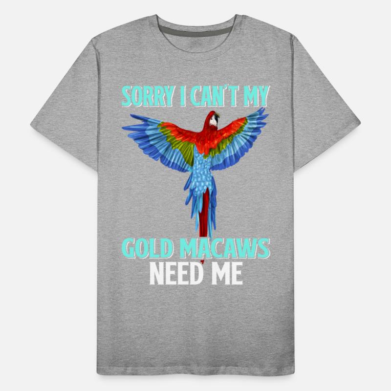 Gold Macaw Ornithologist Enthusiast Gift