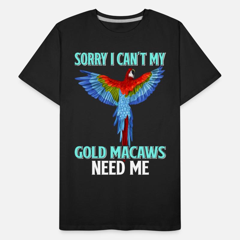 Gold Macaw Ornithologist Enthusiast Gift