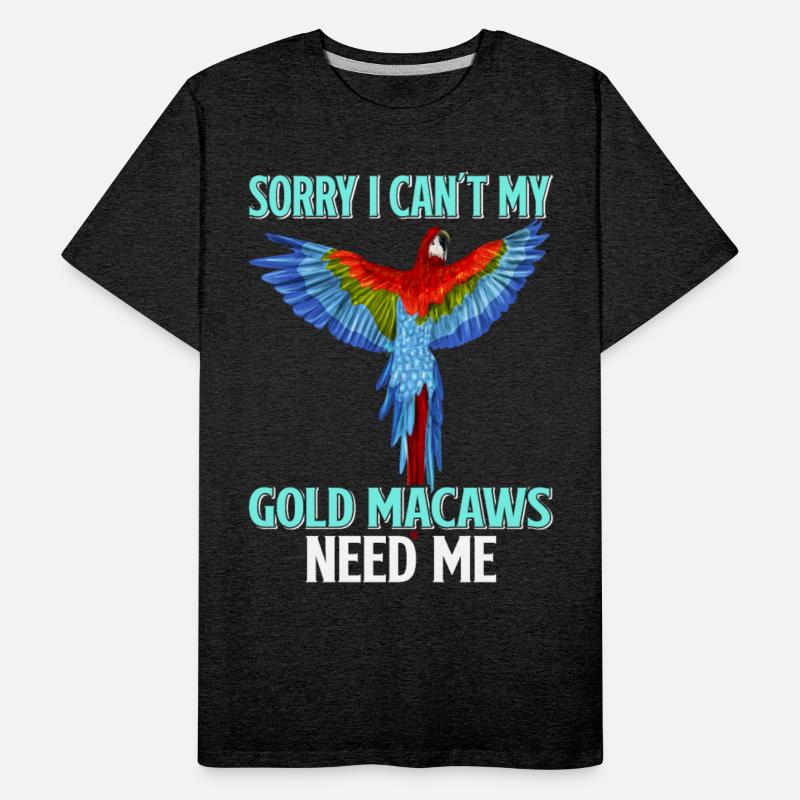 Gold Macaw Ornithologist Enthusiast Gift