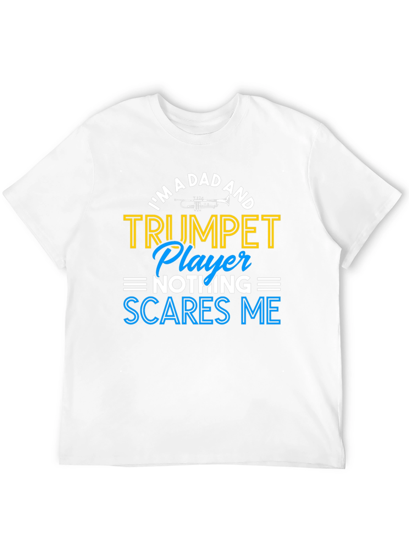 Dad Trumpet Player Graphic T-Shirt