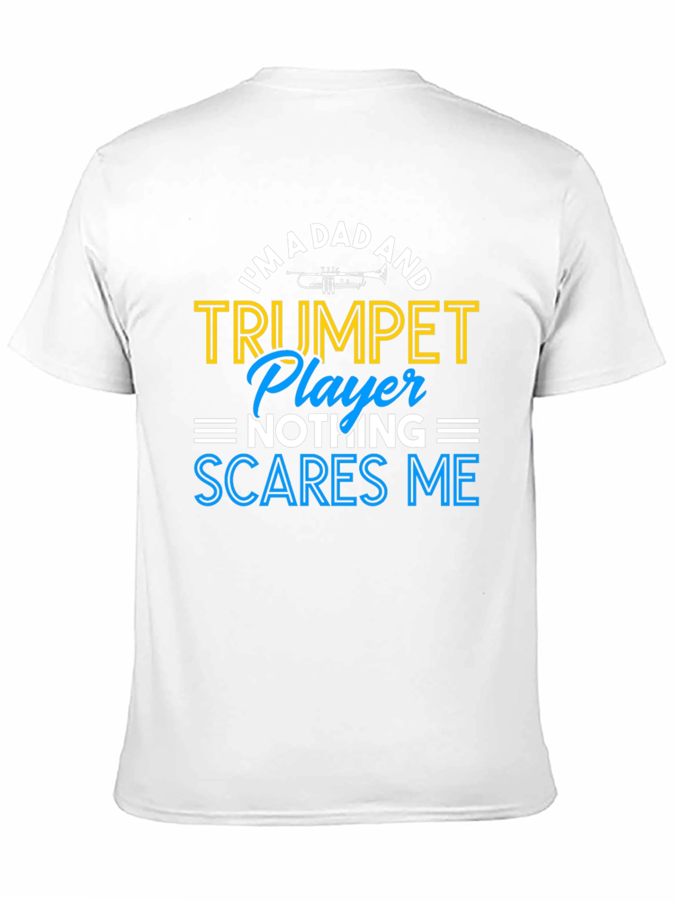 Dad Trumpet Player Graphic T-Shirt