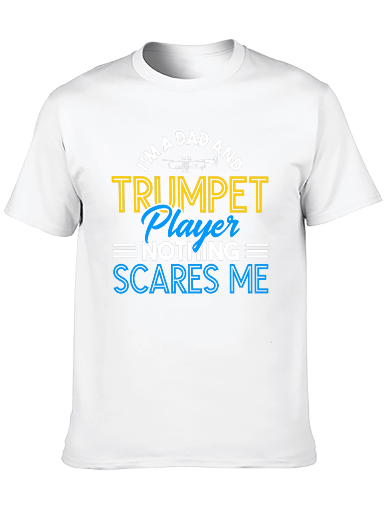 Dad Trumpet Player Graphic T-Shirt