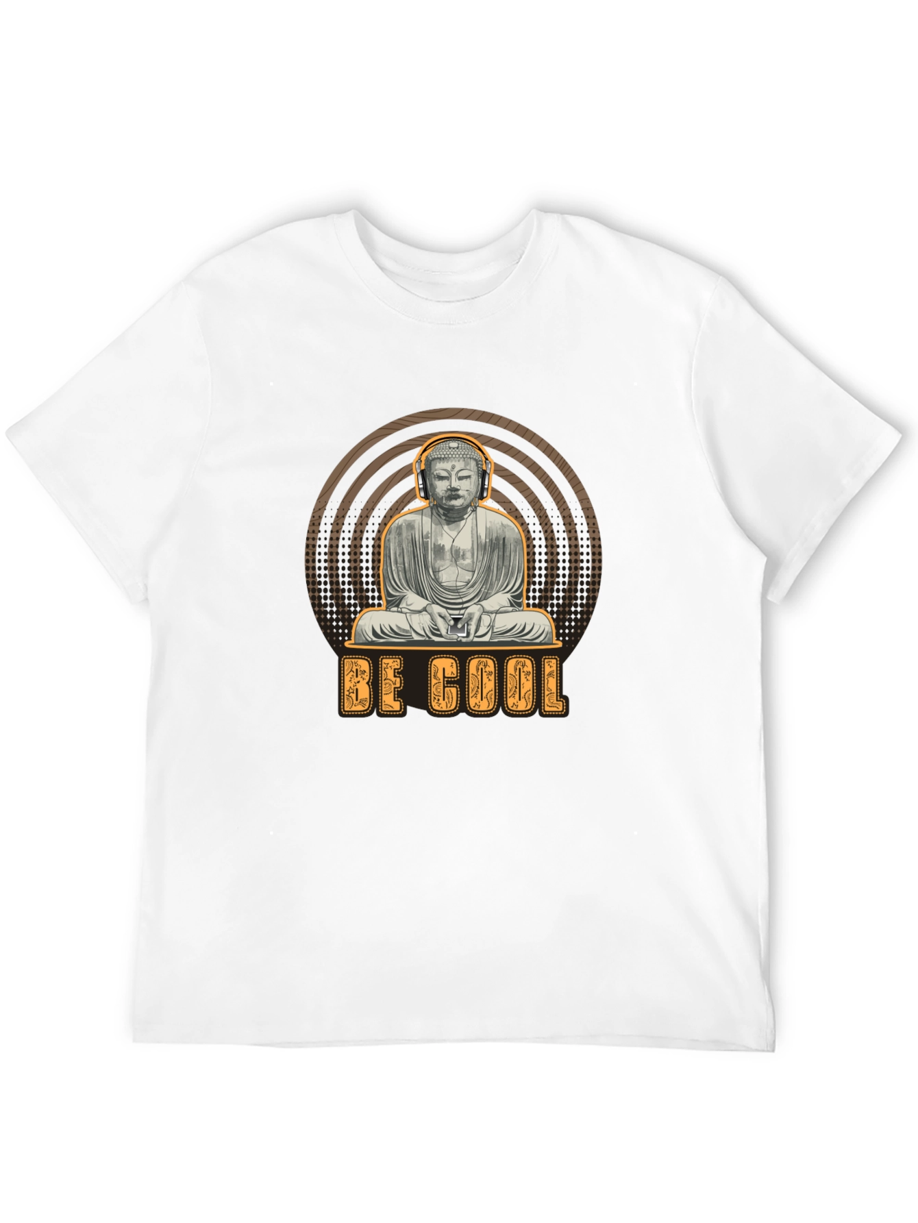 Cool Buddha Graphic T-Shirt - Zen Style Tee