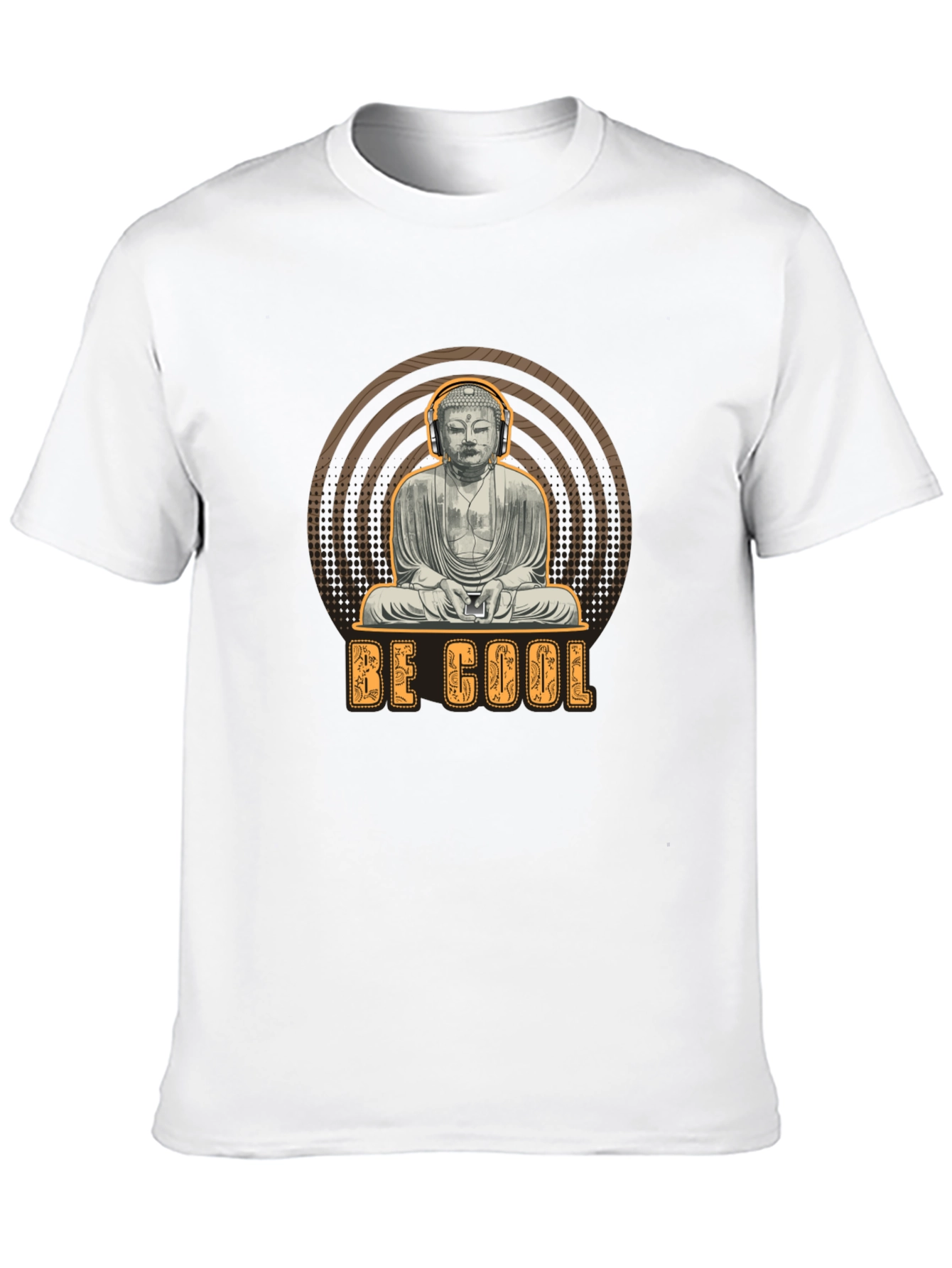 Cool Buddha Graphic T-Shirt - Zen Style Tee