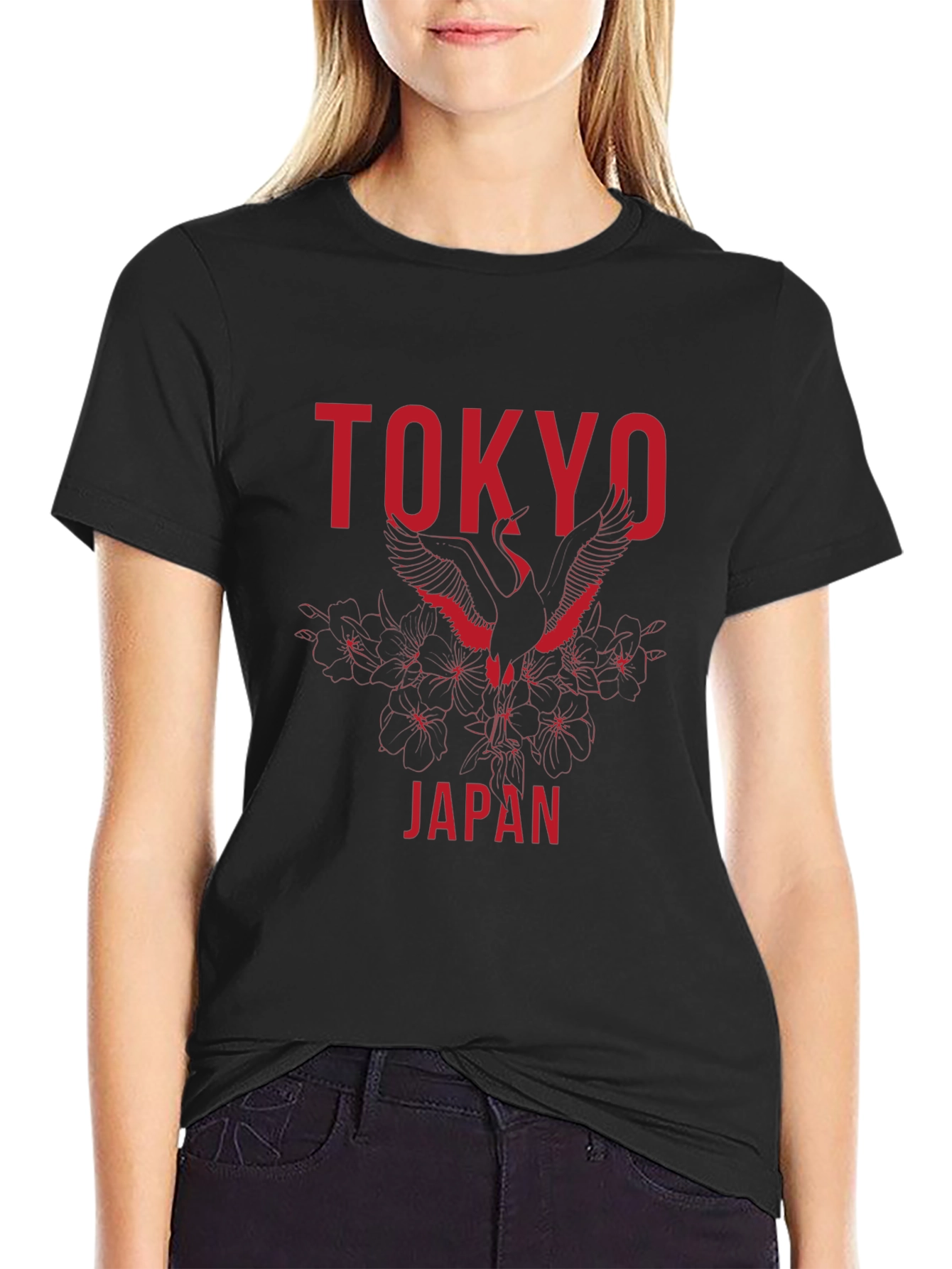 Tokyo Japan Graphic Print T-Shirt