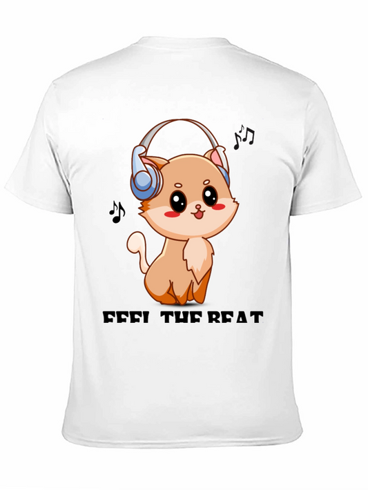 Cute Cat Music Lover T-Shirt