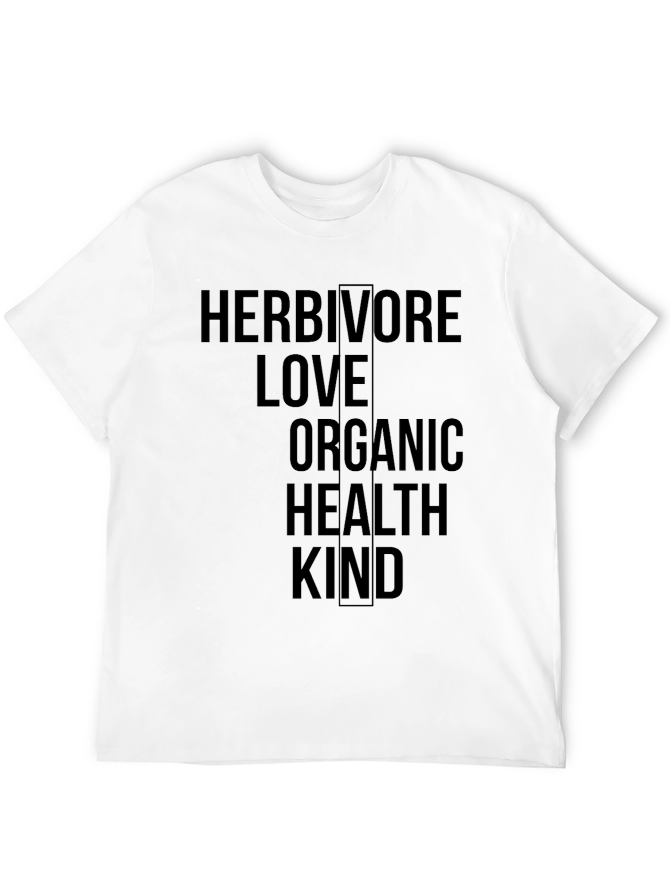 Herbivore Love Organic Graphic Tee - Black