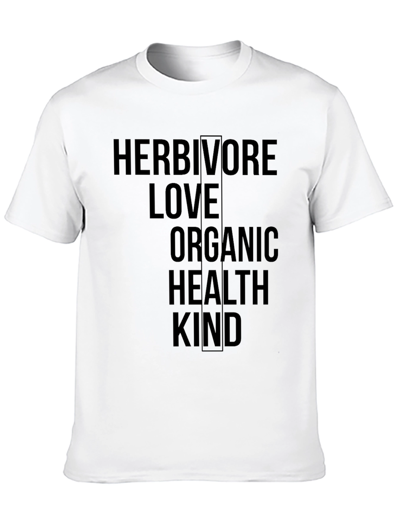 Herbivore Love Organic Graphic Tee - Black