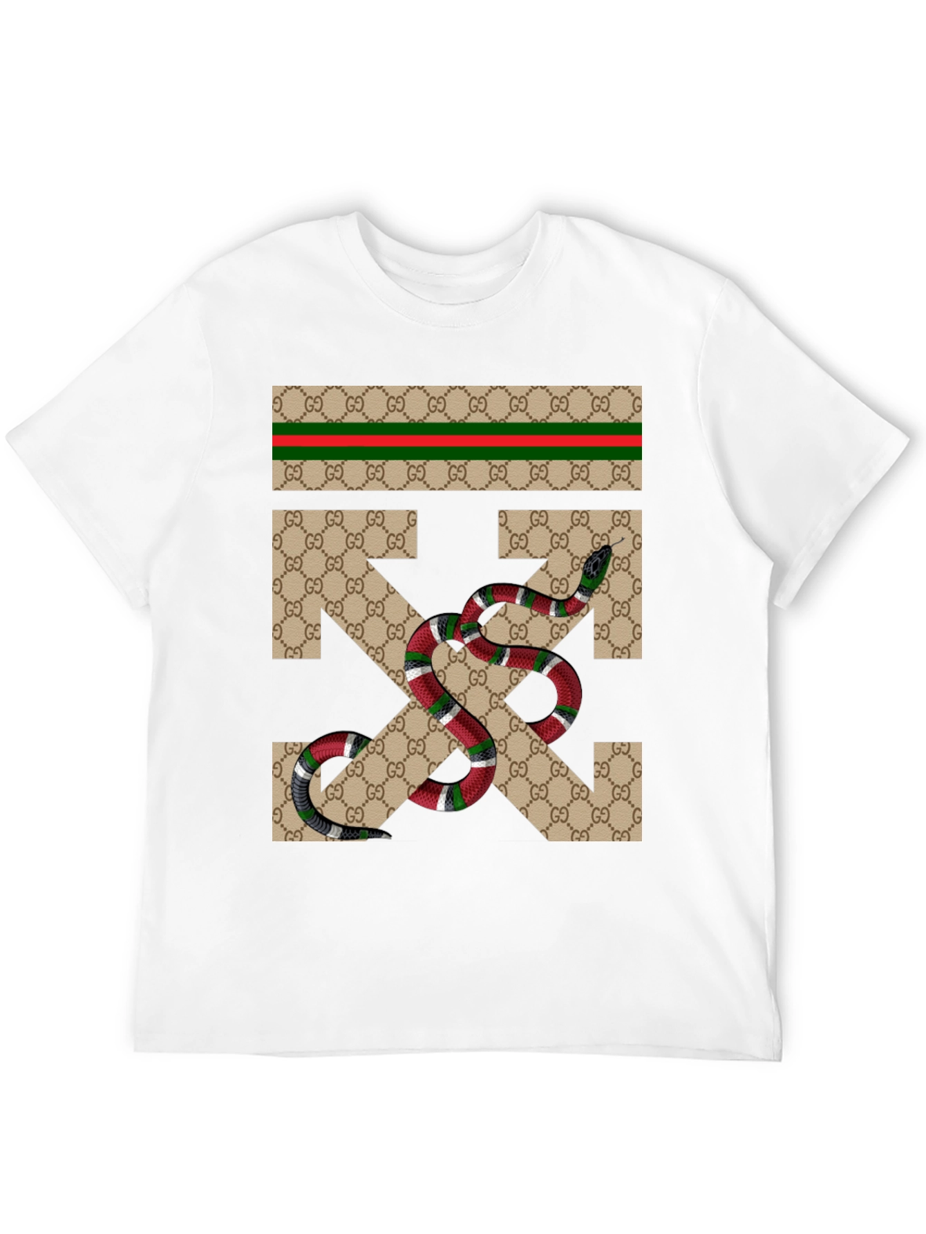 Gucci Snake Arrow T-Shirt - Black