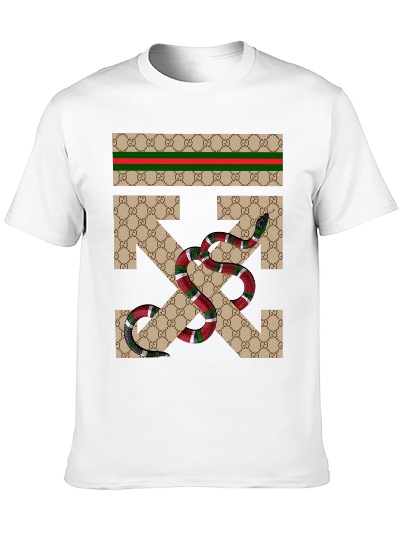 Gucci Snake Arrow T-Shirt - Black
