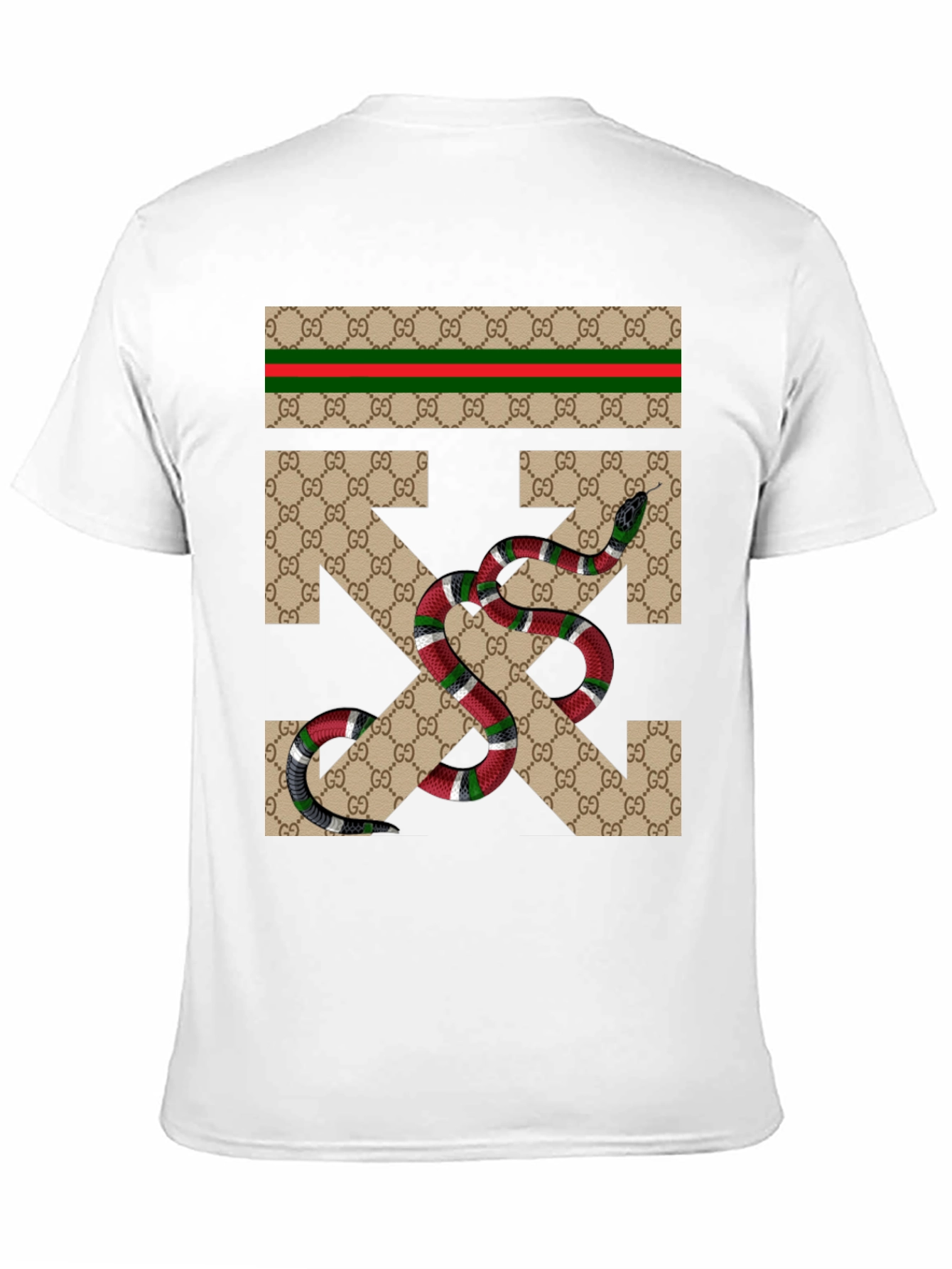 Gucci Snake Arrow T-Shirt - Black