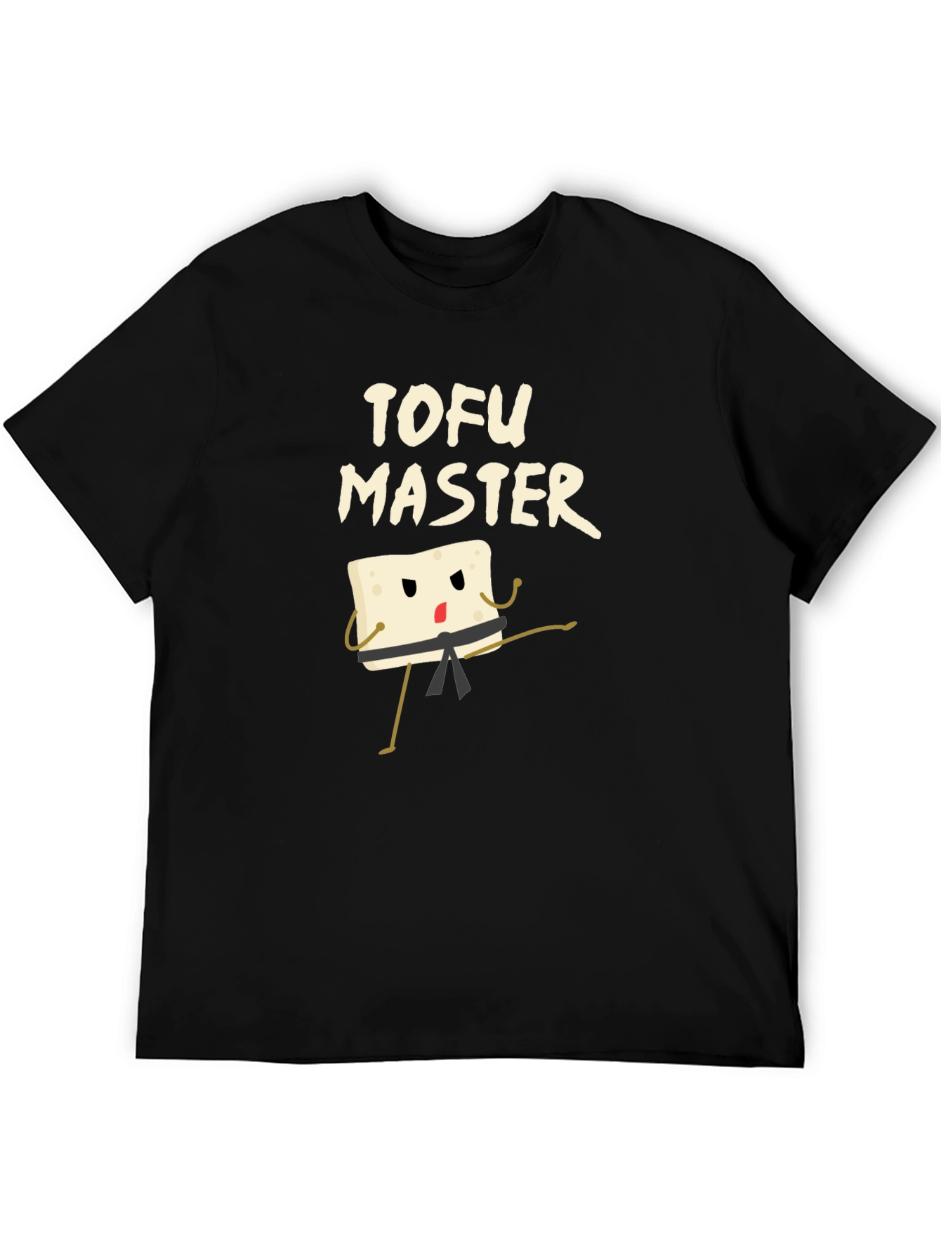 Tofu Master Graphic Tee - Black