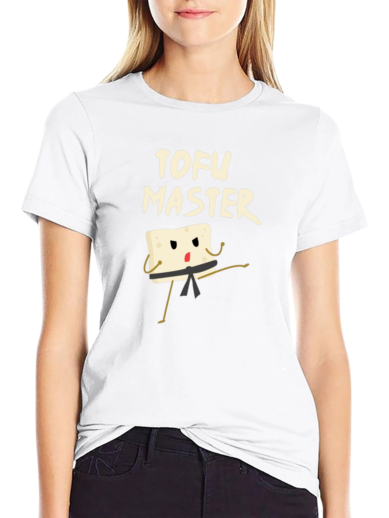 Tofu Master Graphic Tee - Black