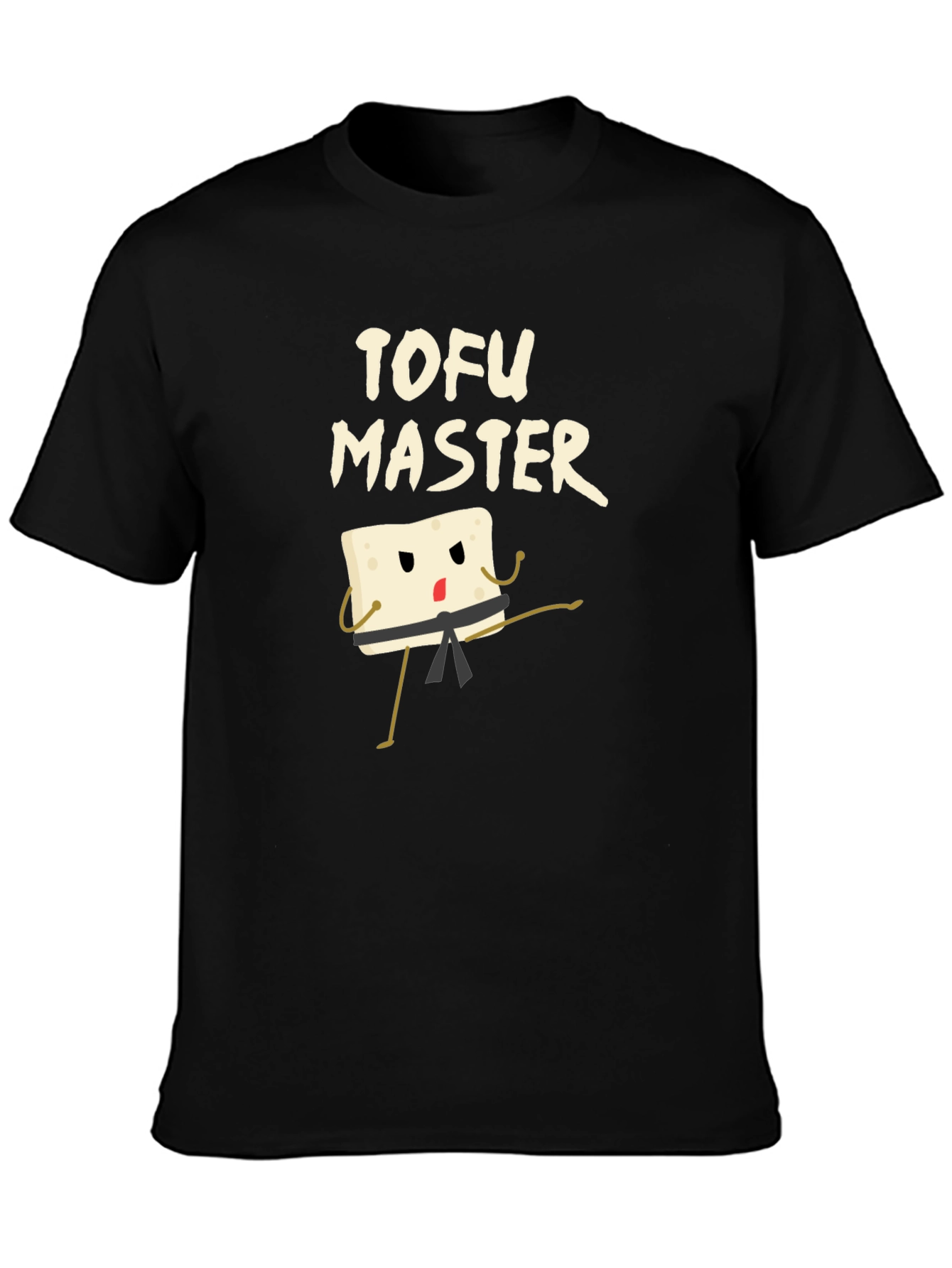 Tofu Master Graphic Tee - Black