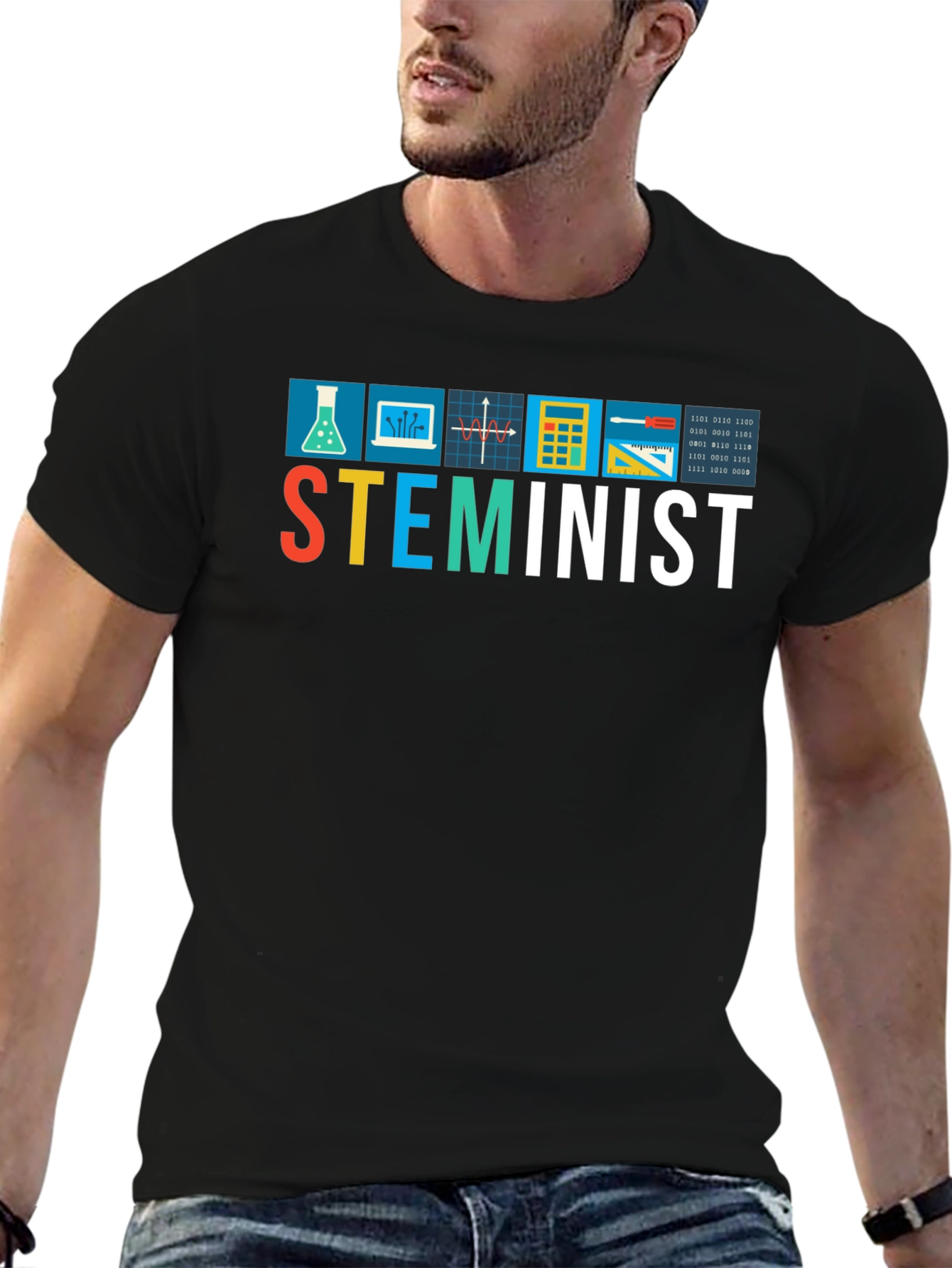 STEMinist T-Shirt - Science Technology Engineering Math