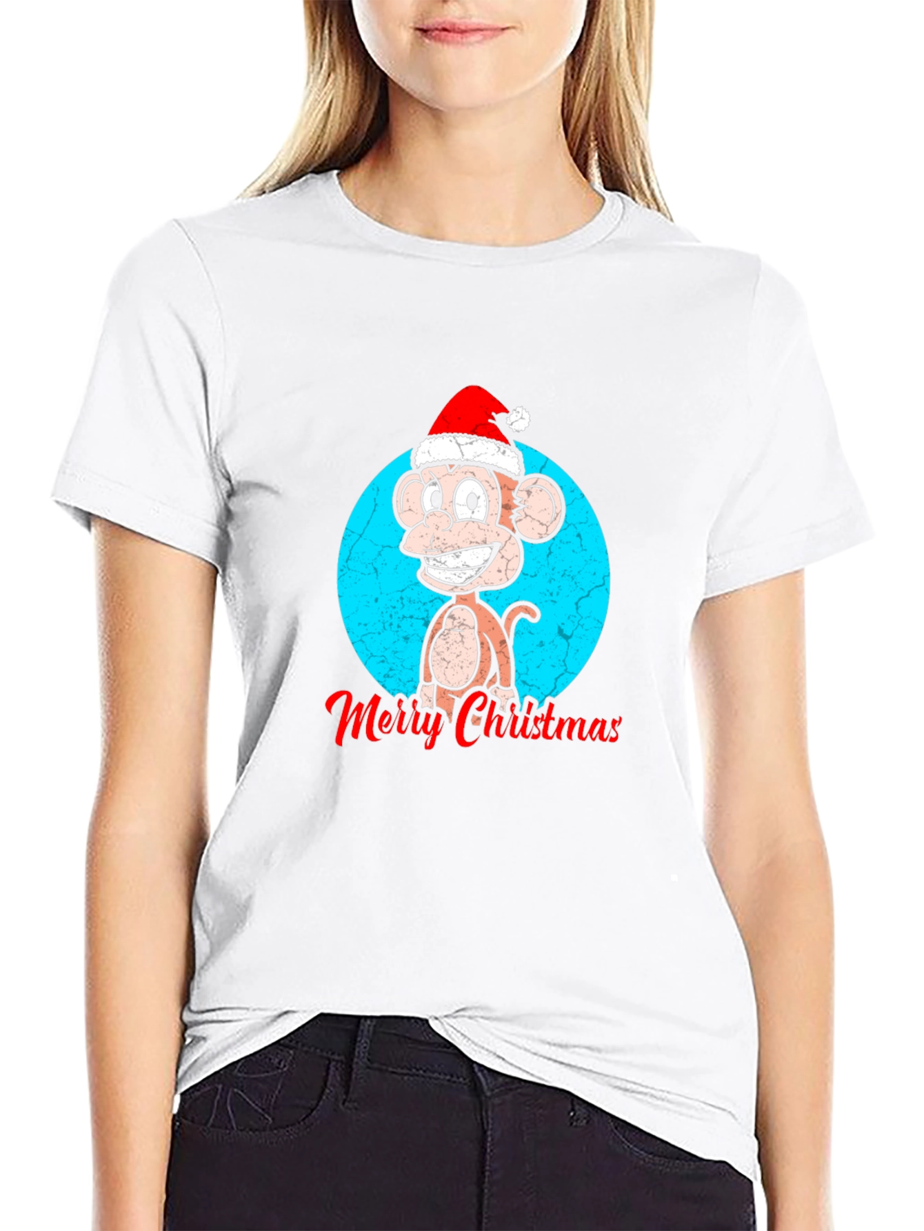 Monkey Christmas T-Shirt