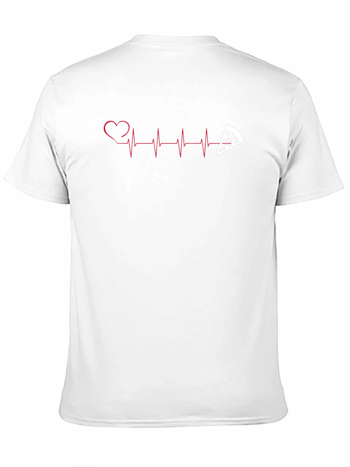 Pizza Heartbeat Graphic T-Shirt