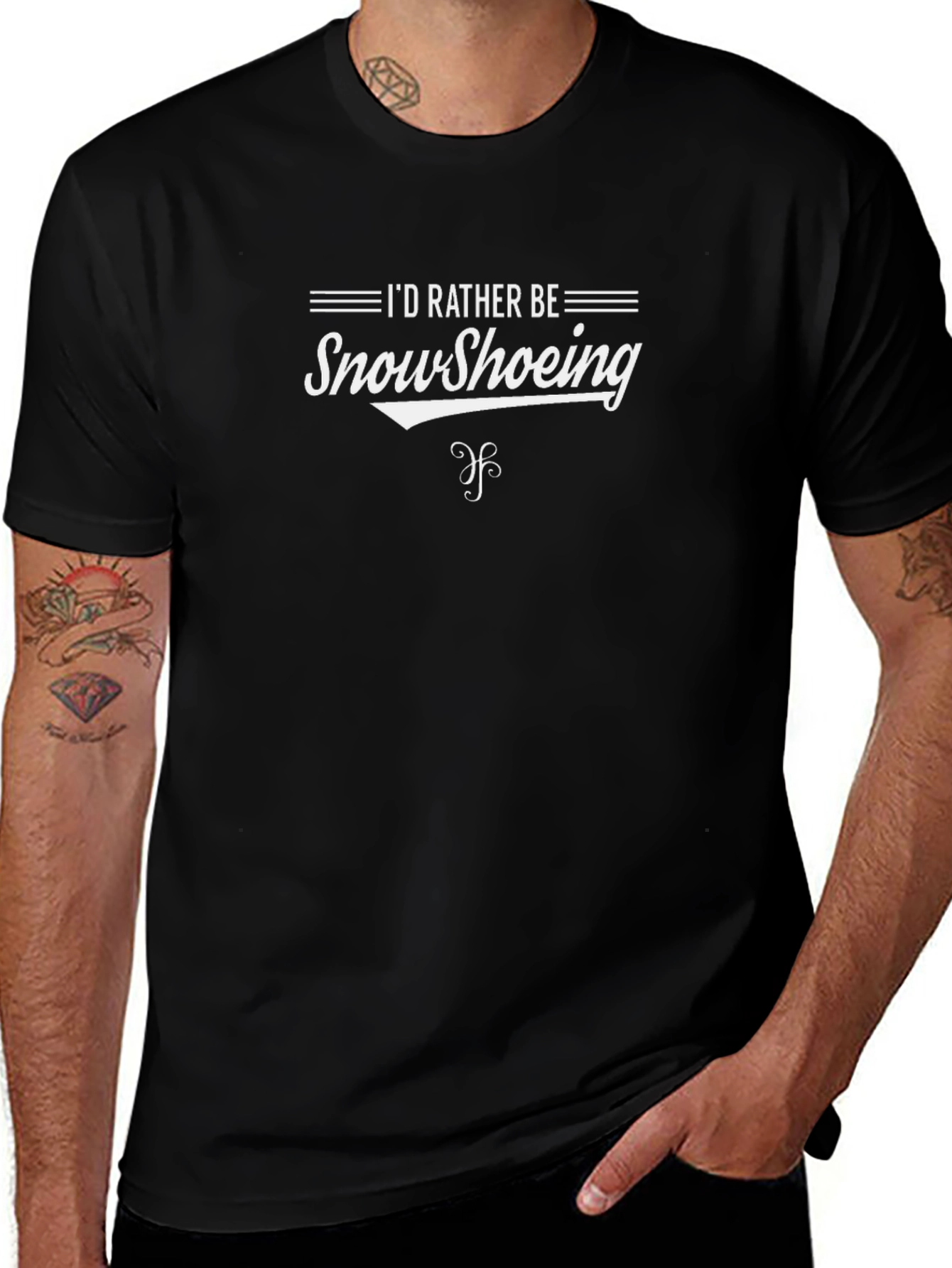 Snowshoeing Graphic Tee - Adventure Ready