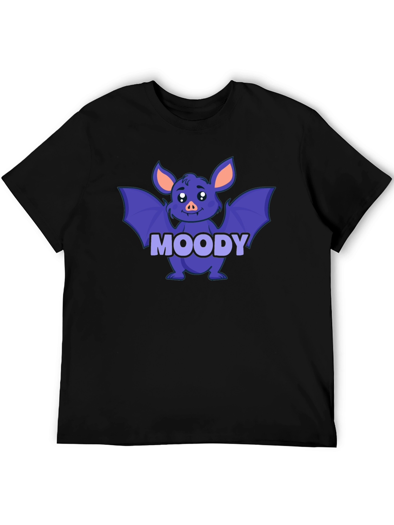 Moody Bat Graphic T-Shirt