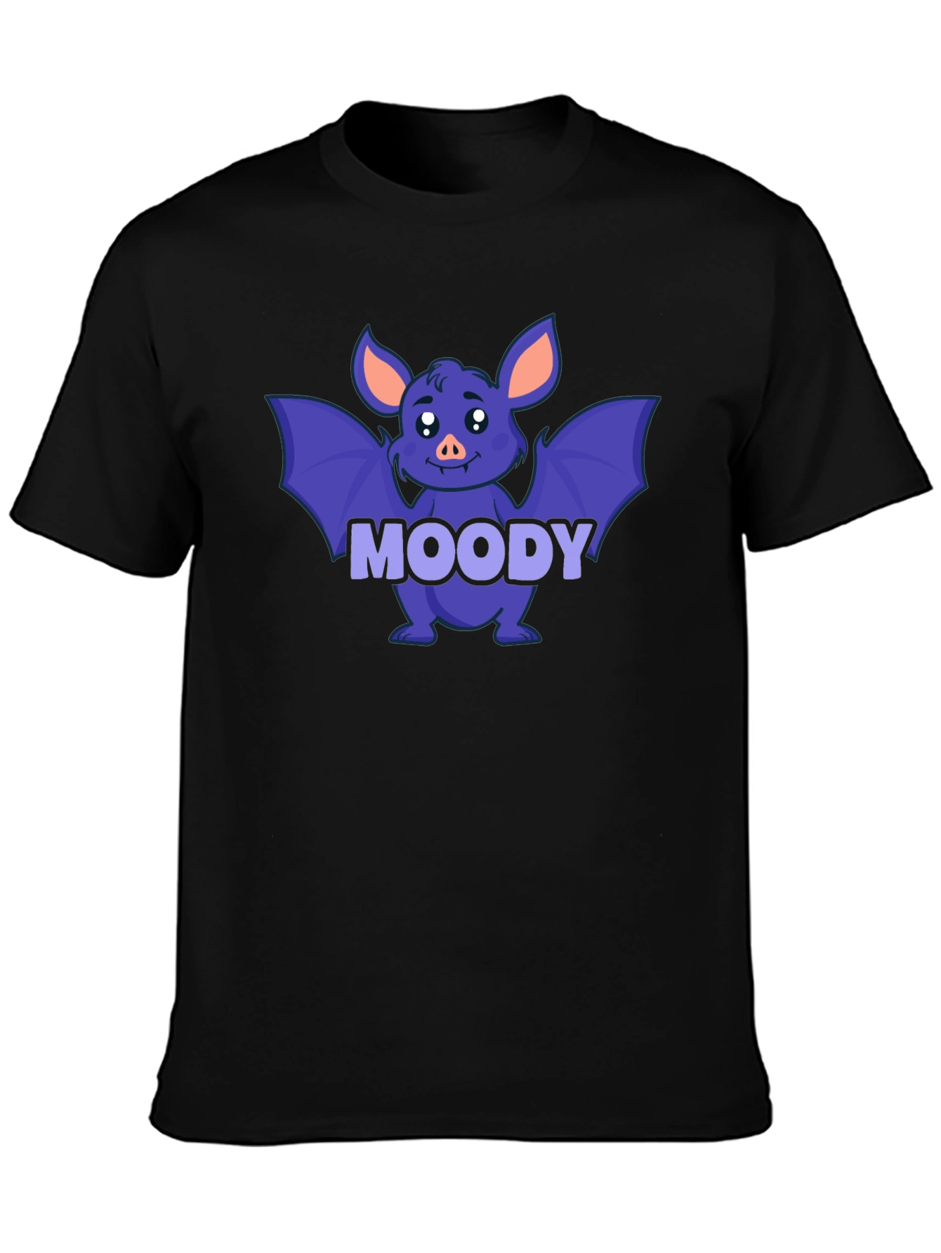 Moody Bat Graphic T-Shirt